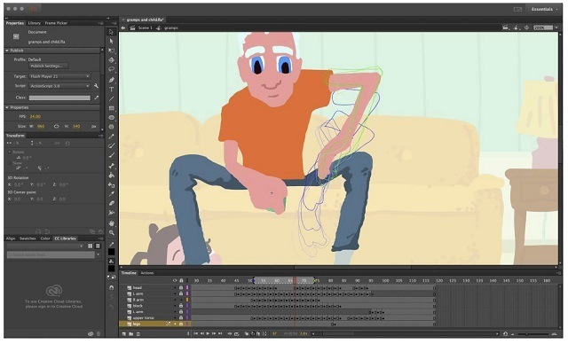 Adobe Animate screenshot