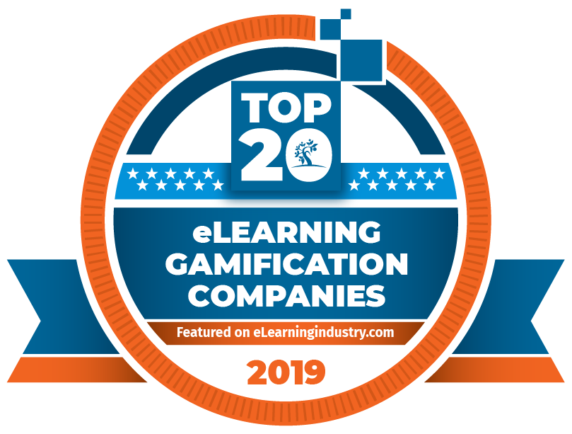 Top eLearning Gamification 2019 badge