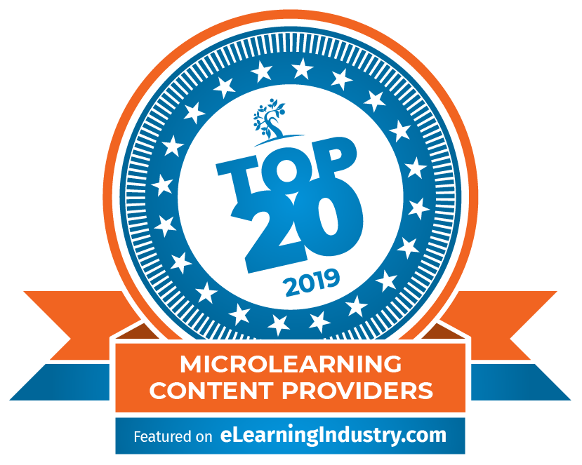Top Microlearning 2019 badge
