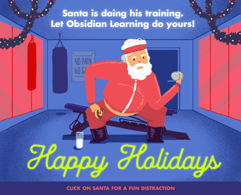 Santa is Training
